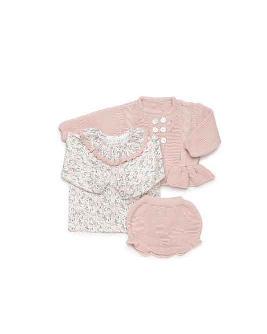 JULIANA 3 Pc Set in Pale Pink