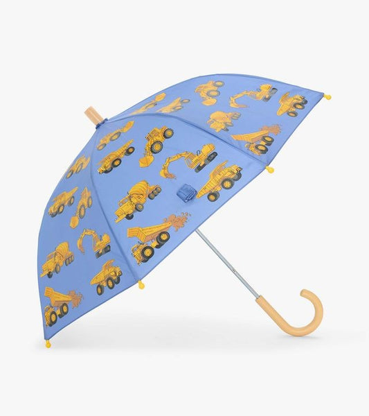Hatley Construction Trucks Umbrella