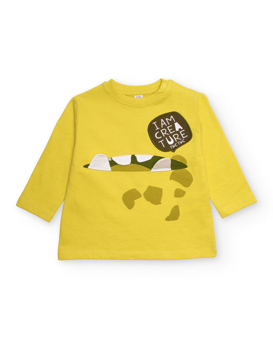 Tuc Tuc Creatures JERSEY T-SHIRT YELLOW
